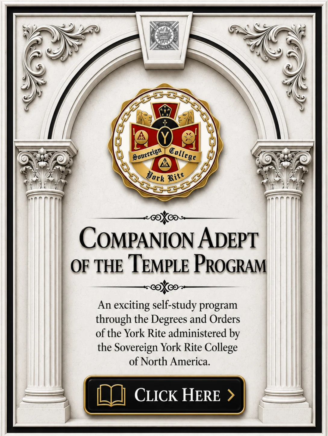 Companion Adept of the Temple York Rite Masonic education program