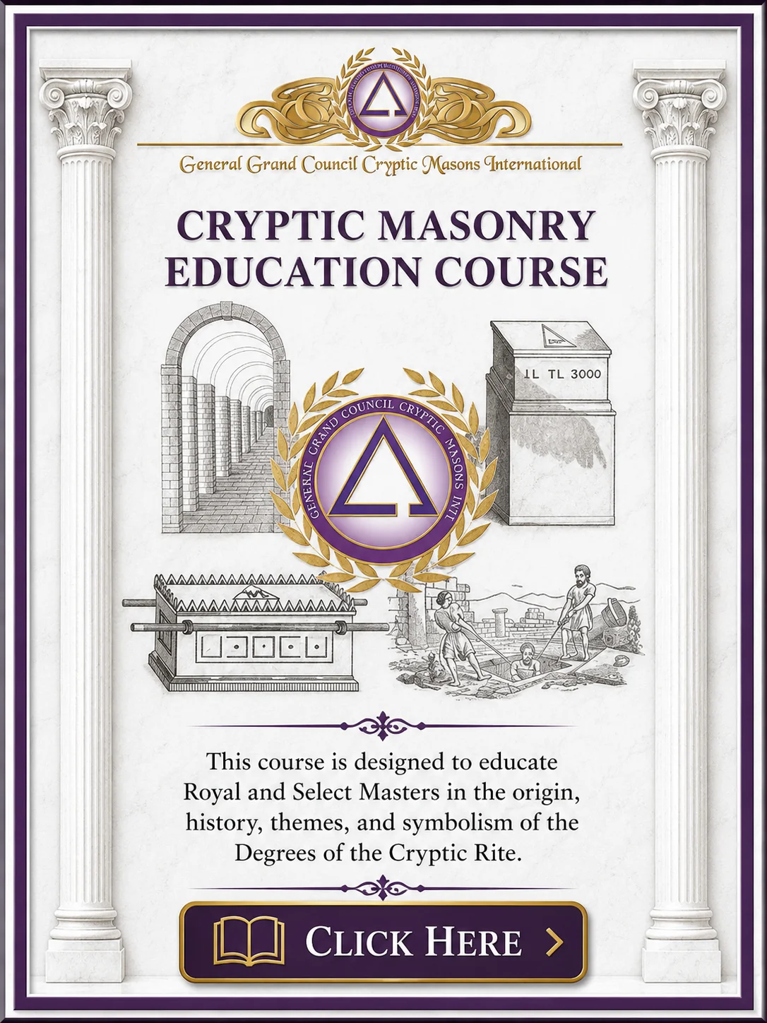 Cryptic Masonry Education Course for Royal and Select Masters