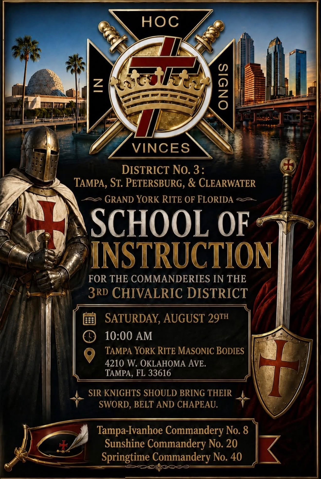 District No. 3 School of Instruction Flyer