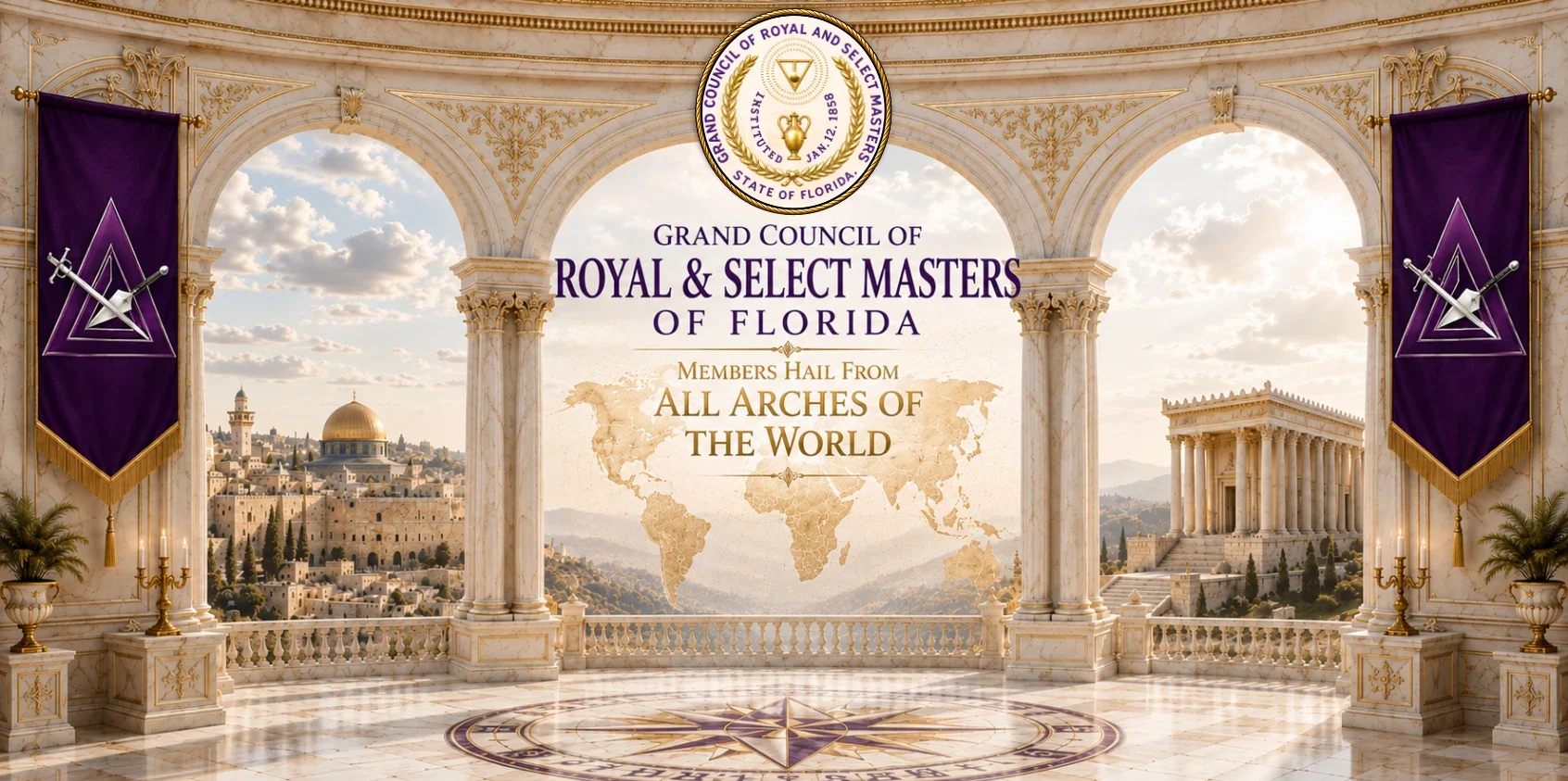 Councils of Royal and Select Masters throughout Florida