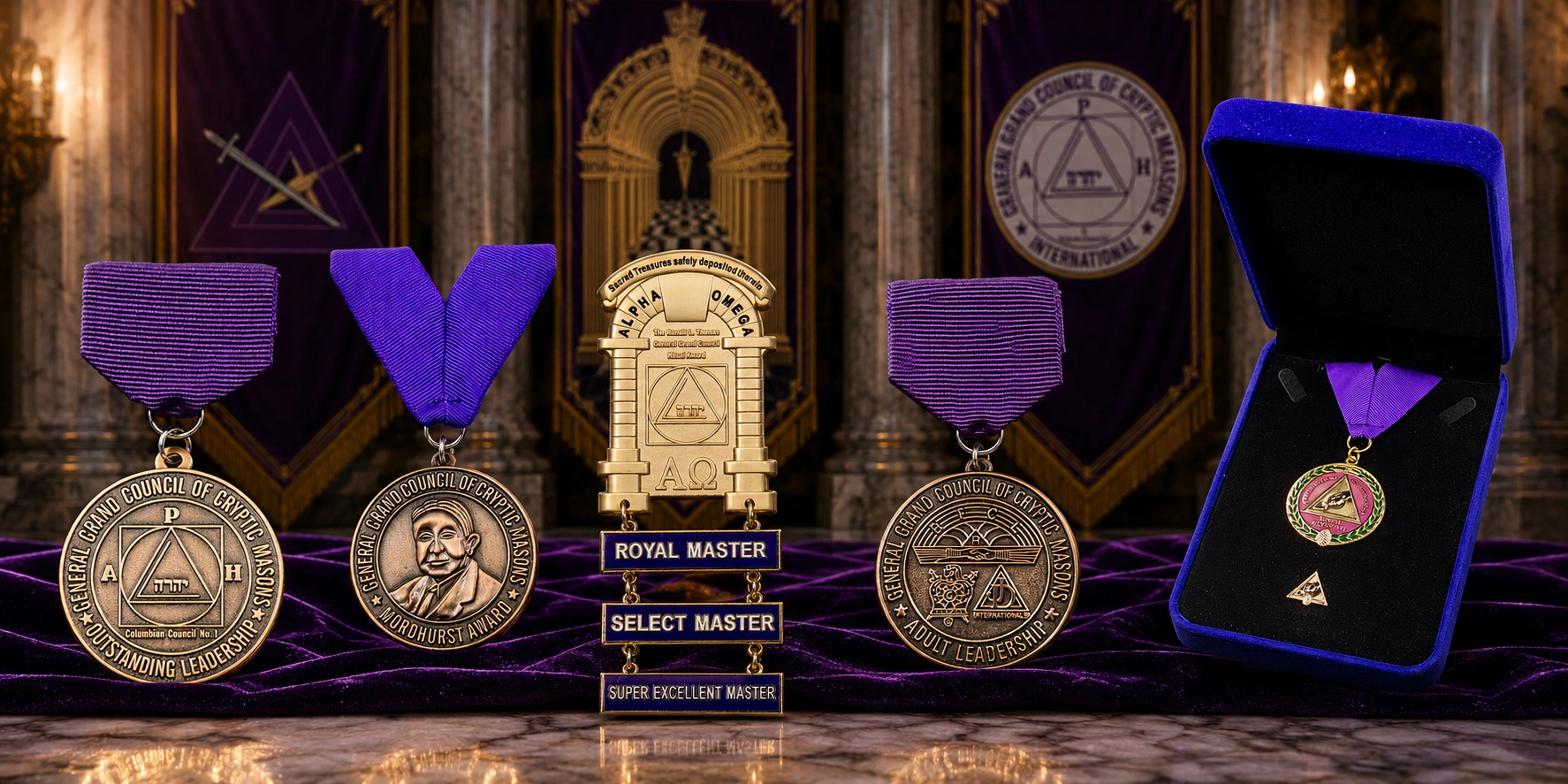 Grand Council of Royal and Select Masters of Florida awards and recognition