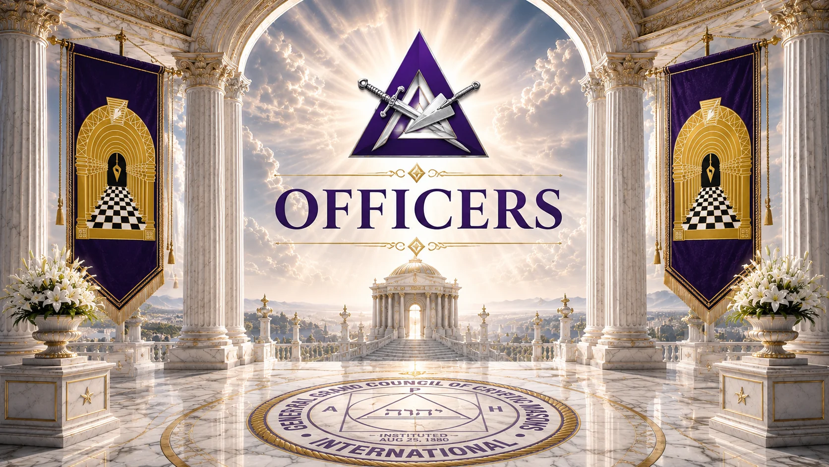 Grand Council of Royal and Select Masters of Florida officers and leadership