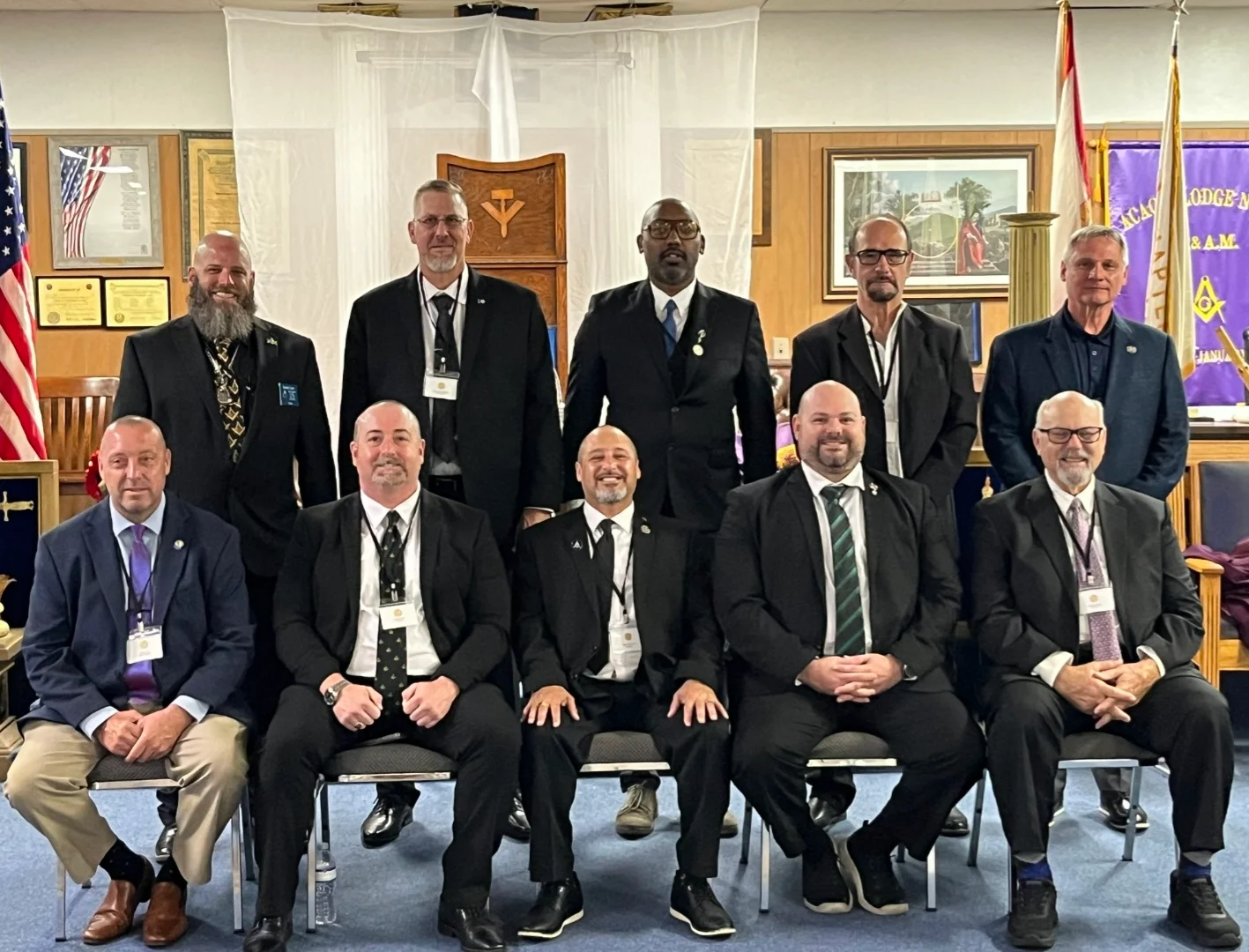 New Companions and candidates at the 2026 Ft. Pierce York Rite Festival