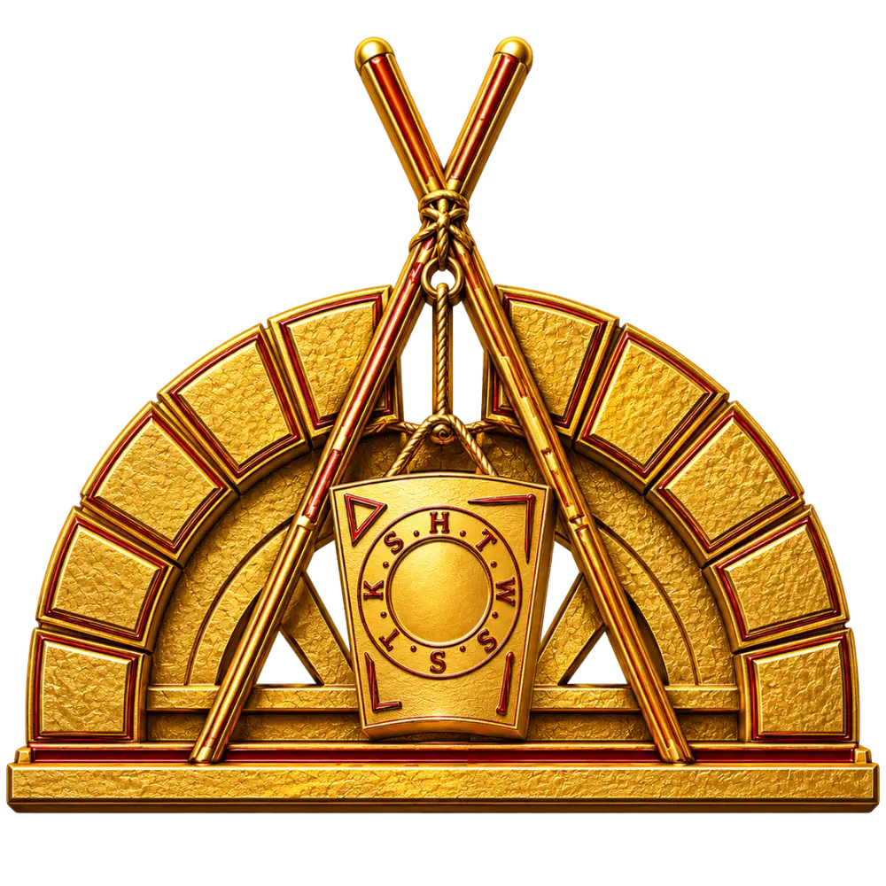 Most Excellent Master degree emblem